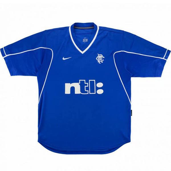 Rangers retro soccer jersey maillot match men'ssportwear football