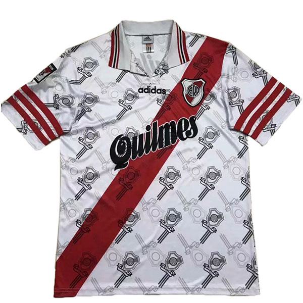 River Plate Home Retro Jersey Men's Soccer Sportwear Football Shirt 1996