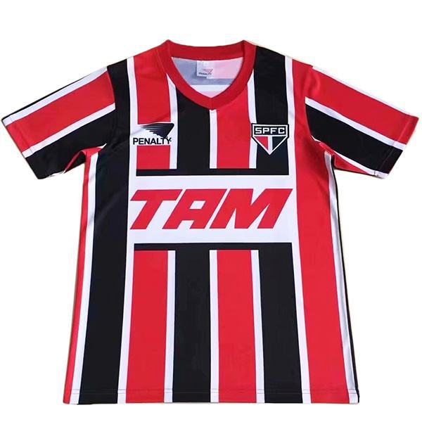 Sao paulo away retro soccer jersey maillot match men's second sportswear football shirt 1993-1994