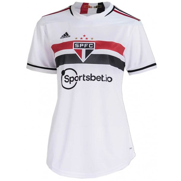 Sao Paulo home female jersey soccer kit women's first sportswear football uniform tops sport shirt 2023-2024