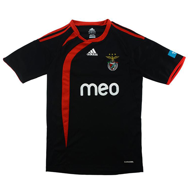 Benfica away jersey retro soccer match men's second sportswear football tops sport shirt 2009-2010