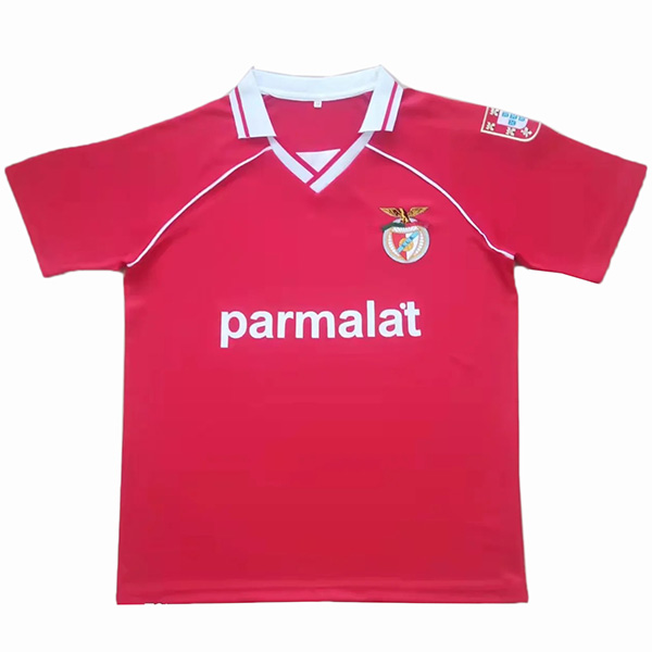Benfica home jersey retro soccer t-shirt football sportswear kit tops sport shirt 1994-1995