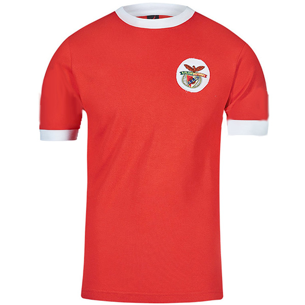 Benfica home jersey retro soccer uniform men's first football kit sports tops shirt 1972-1973