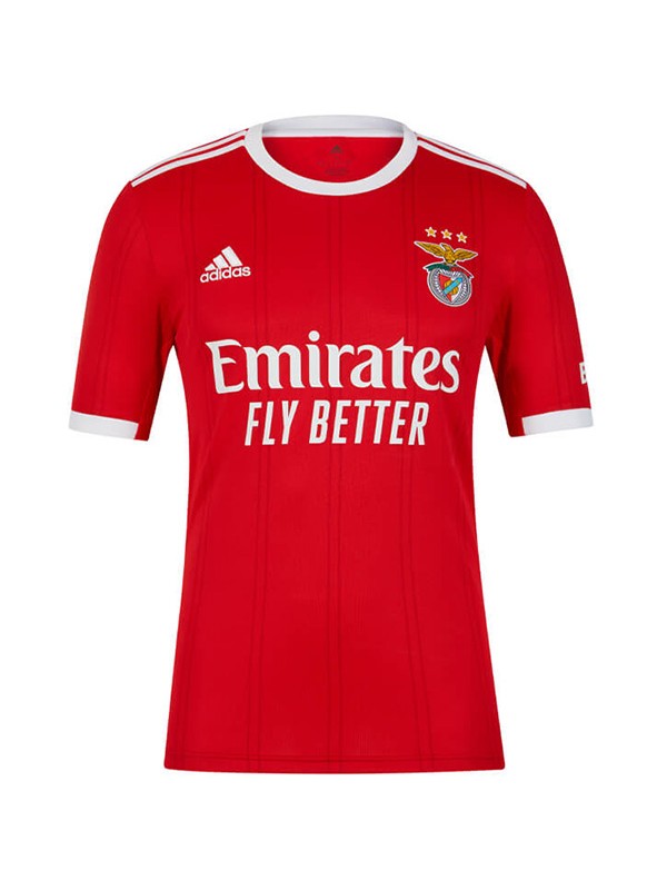 Benfica home jersey soccer uniform men's first football kit sports tops shirt 2022-2023