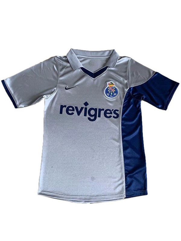Porto away retro soccer jersey maillot match men's 2ed sportwear football shirt 2001