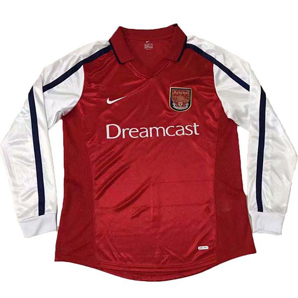 Arsenal Home Long Sleeve Retro Jersey 2000