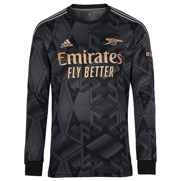 Arsenal away long sleeve jersey soccer uniform men's second sportswear football kit top sports shirt 2022-2023