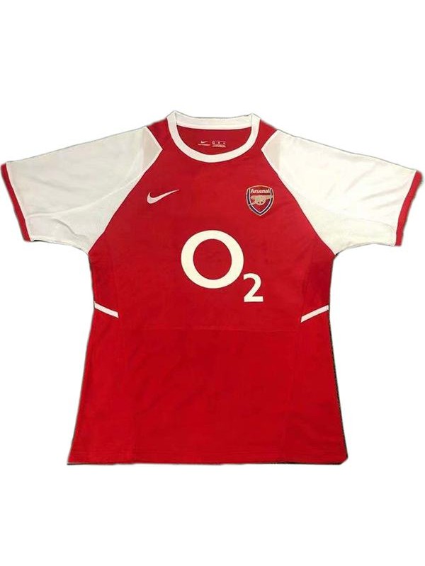 Arsenal home retro jersey match men's first sportswear football shirt 2002-2004