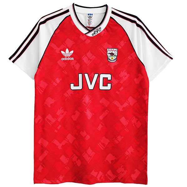 Arsenal home retro soccer jersey maillot match first men's sportswear football shirt 1990-1992