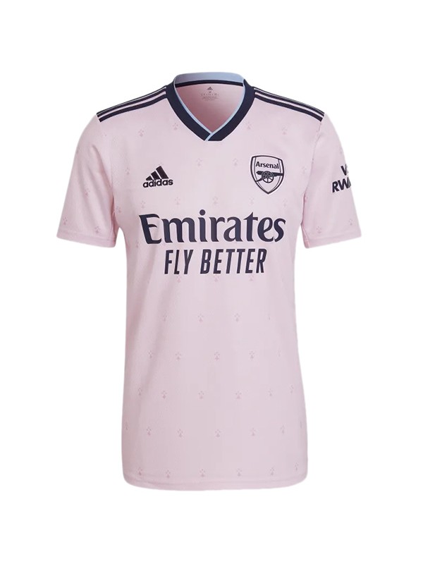 Arsenal third jersey soccer pink uniform men's 3rd sportswear football top shirt 2022-2023