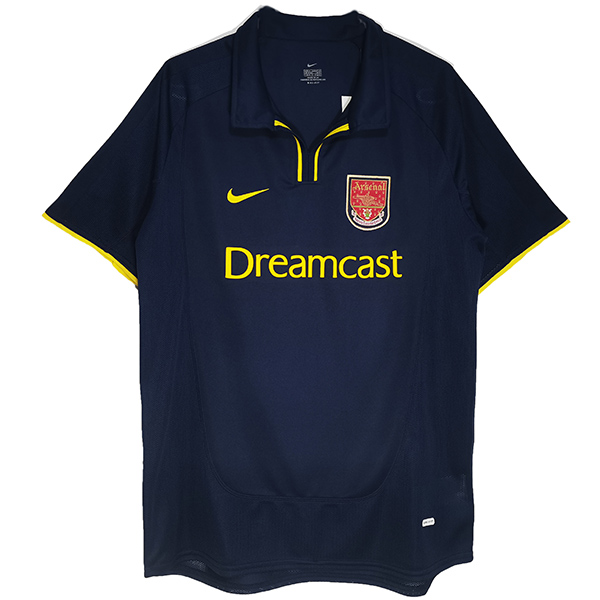 Arsenal third retro jersey men's 3rd uniform football tops sport soccer shirt 2000-2002