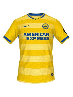 Brighton away jersey soccer uniform men's second sports football kit top shirt 2024-2025