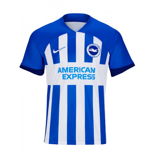 Brighton home jersey soccer uniform men's first sports football kit top shirt 2023-2024