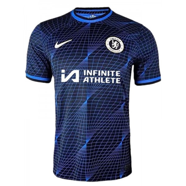 Chelsea away jersey soccer uniform men's second football kit top sports shirt 2023-2024