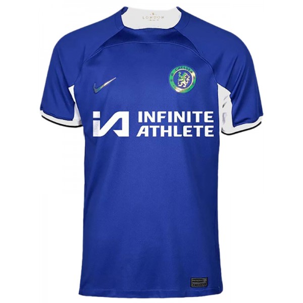 Chelsea home jersey soccer uniform men's first sportswear kit football tops sport shirt 2023-2024