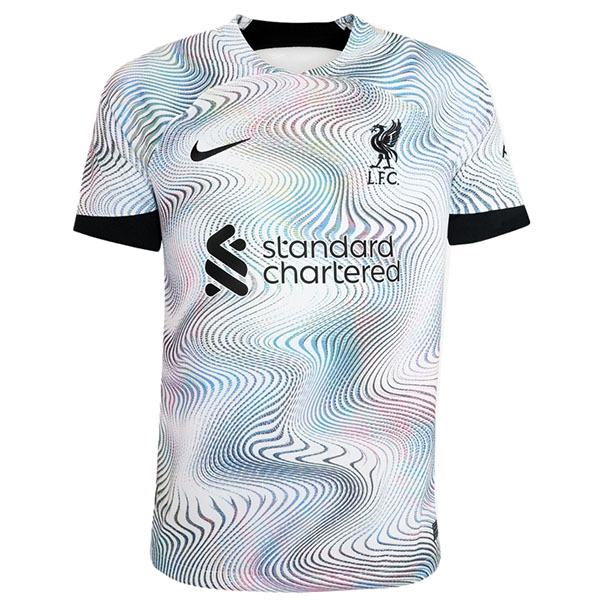 Liverpool away jersey soccer uniform men's second sportswear football top shirt 2022-2023