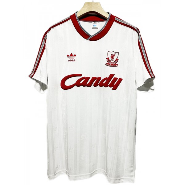 Liverpool away retro jersey soccer uniform men's second sportswear football kit top shirt 1988-1989