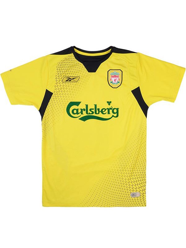 Liverpool away retro soccer jersey maillot match men's 2ed sportwear football shirt 2004-2006