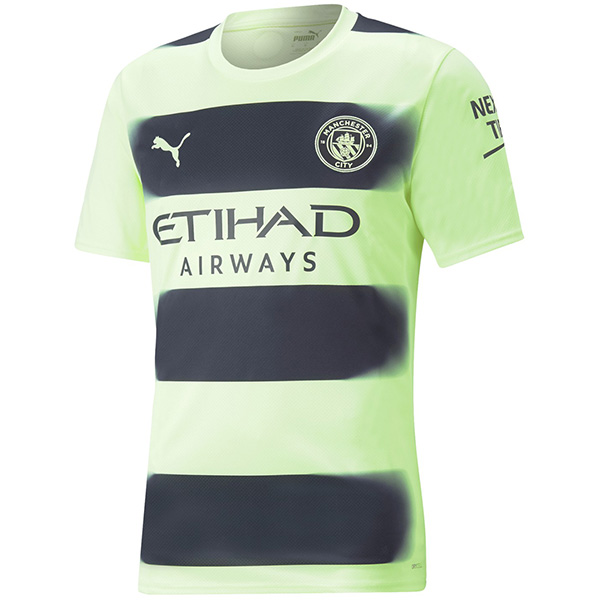 Manchester city third jersey soccer uniform men's 3rd sportswear football kit top sports shirt 2022-2023