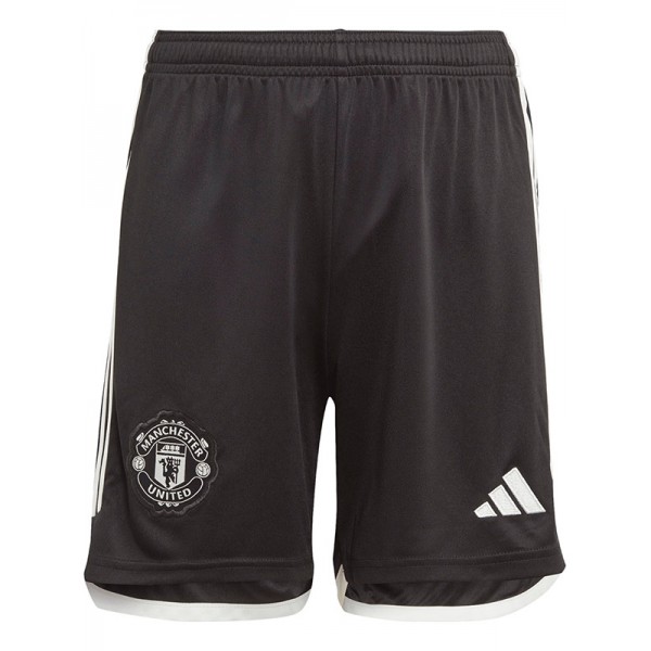 Manchester united away jersey shorts men's second soccer sportswear uniform football shirt pants 2023-2024