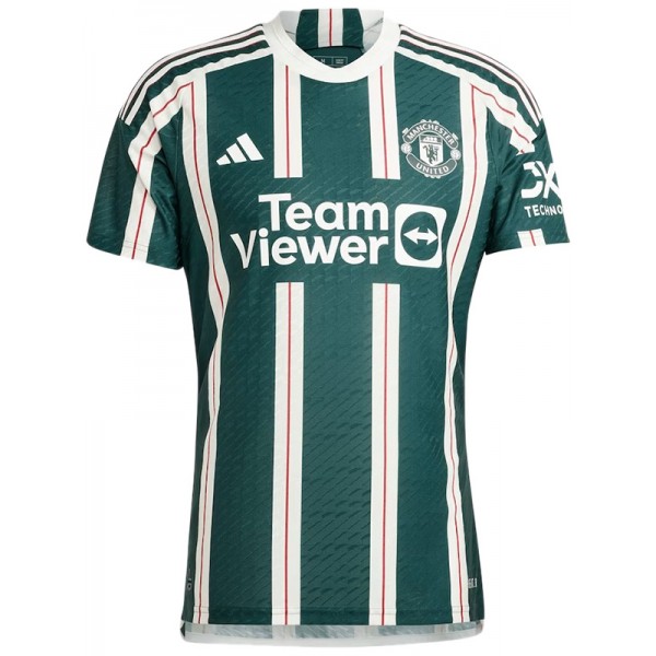 Manchester united away jersey soccer uniform men's second sportswear football kit top shirt 2023-2024