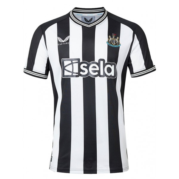 Newcastle home jersey soccer uniform men's first football kit sports top shirt 2023-2024