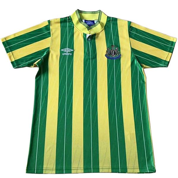 Newcastle United away retro vintage soccer jersey match men's second sportswear football 1988