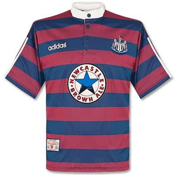 Newcastle United home retro jersey vintage soccer match men's first sportswear football shirt 1995-1996