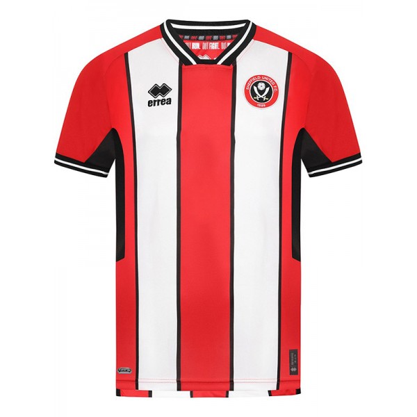 Sheffield United home jersey soccer uniform men's first football kit sports top shirt 2023-2024
