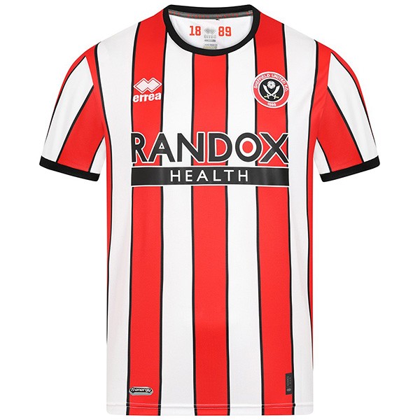 Sheffield united home jersey soccer uniform men's first sportswear football kit tops sport shirt 2022-2023