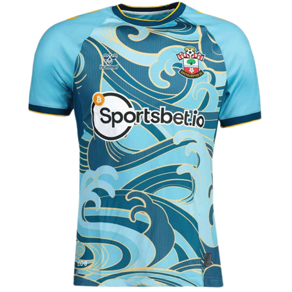 Southampton away jersey soccer uniform men's second sportswear football kit tops sport shirt 2022-2023