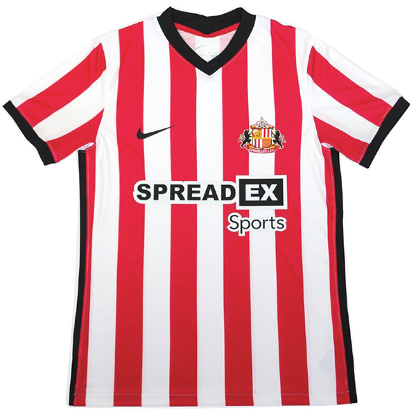 Sunderland AFC home jersey soccer uniform men's first sportswear kit football tops sport shirt 2022-2023