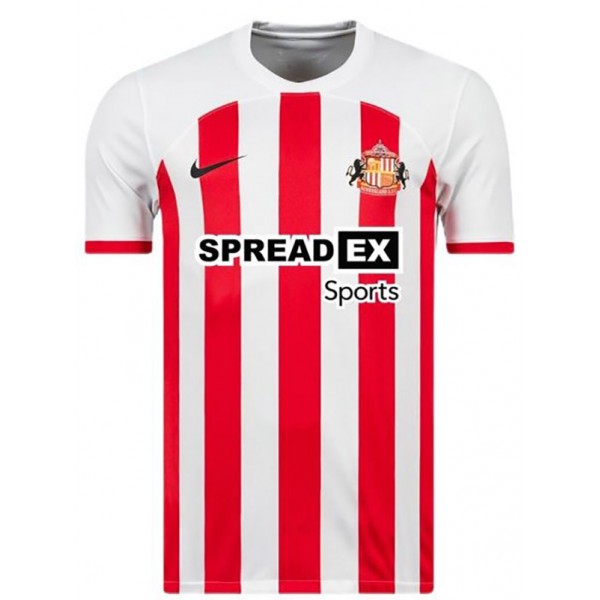 Sunderland home jersey soccer uniform men's first sportswear football kit top shirt 2023-2024