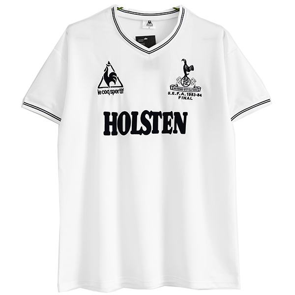 Tottenham hotspur home retro soccer jersey men's first sportswear football tops sport shirt 1983-1984