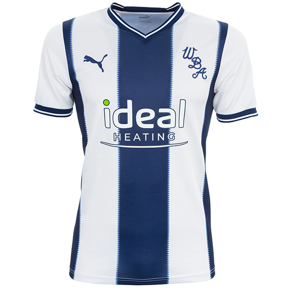 West bromwich albio home jersey soccer uniform men's first sportswear kit football tops sport shirt 2022-2023