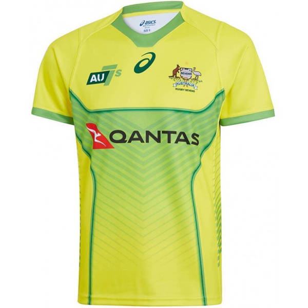 Australia 7s reveal rugby jersey yellow NRL shirt 2019