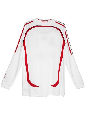 AC milan away long sleeve jersey retro soccer uniform men's second football kit sports tops shirt 2006-2007