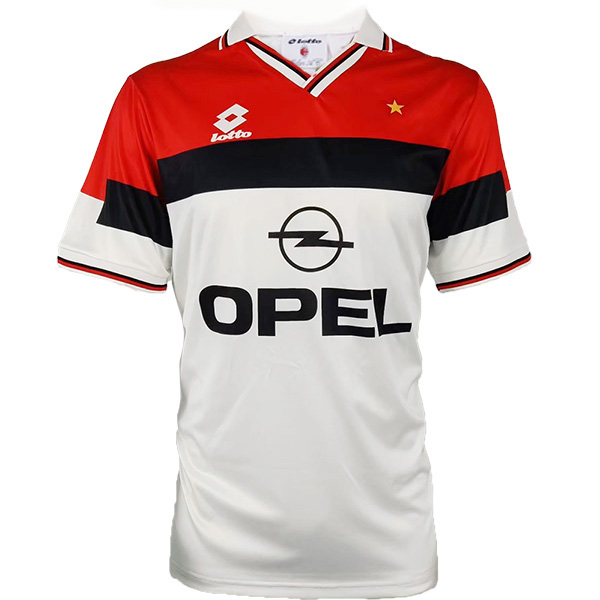 AC milan away retro jersey second soccer uniform men's football kit top shirt 1994-1995
