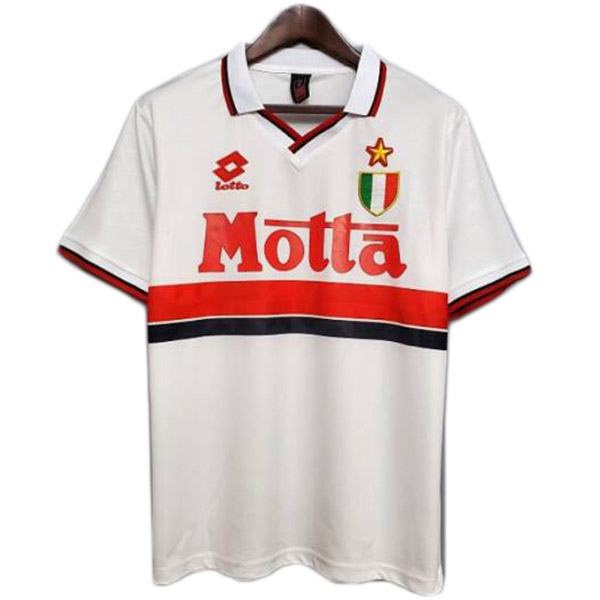 AC milan away retro soccer jersey maillot match men's second sportwear football shirt 1993-1994