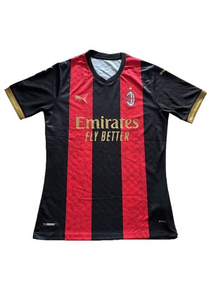 AC milan special jersey soccer uniform men's limited edition sportswear football top shirt 2022-2023