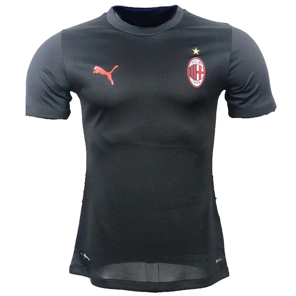 AC milan special player version jersey soccer uniform men's football tops sport black shirt 2022-2023