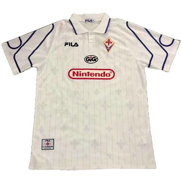 ACF Fiorentina away vintage retro jersey maillot match men's second soccer sportswear football shirt 1997-1998