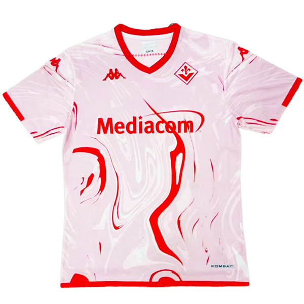 ACF Fiorentina special edition jersey soccer uniform men's pink football kit tops sport shirt 2024-2025