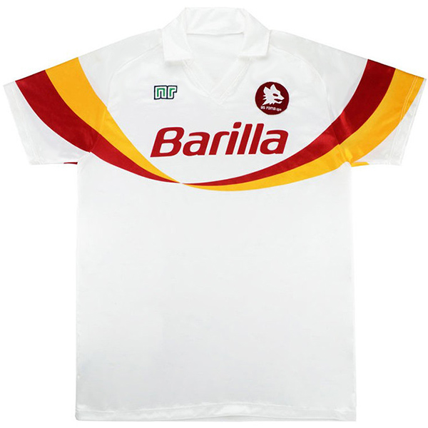 AS roma away retro jersey soccer uniform men's second sportswear football kit top shirt 1990-1991
