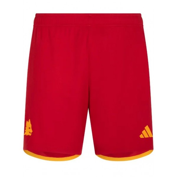 AS roma home jersey shorts men's first soccer sportswear uniform football shirt pants 2023-2024