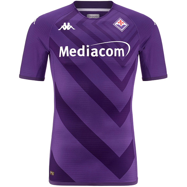 Fiorentina home jersey soccer uniform men's first sportswear football kit tops sport shirt 2022-2023
