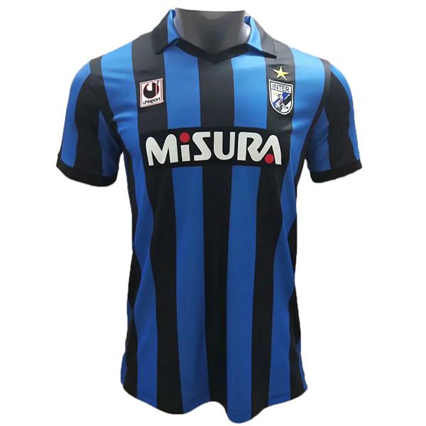 Inter milan home retro soccer jersey maillot match men's 1st sportwear football shirt 1988-1989