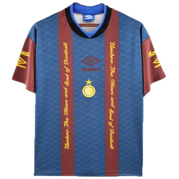 Inter milan special retro jersey soccer uniform men's football tops shirt 1994-1995