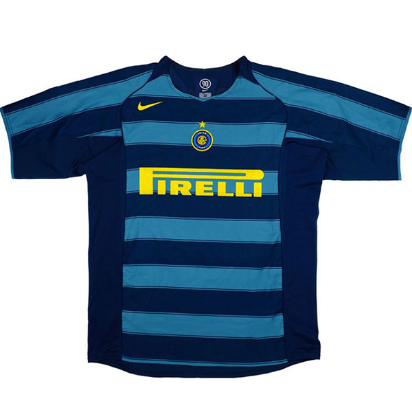 Inter milan third jersey men's 3rd uniform football tops kit sport soccer shirt 2004-2005
