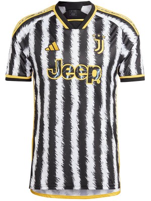 Juventus home jersey first soccer uniform men's sportswear football kit tops sport shirt 2023-2024